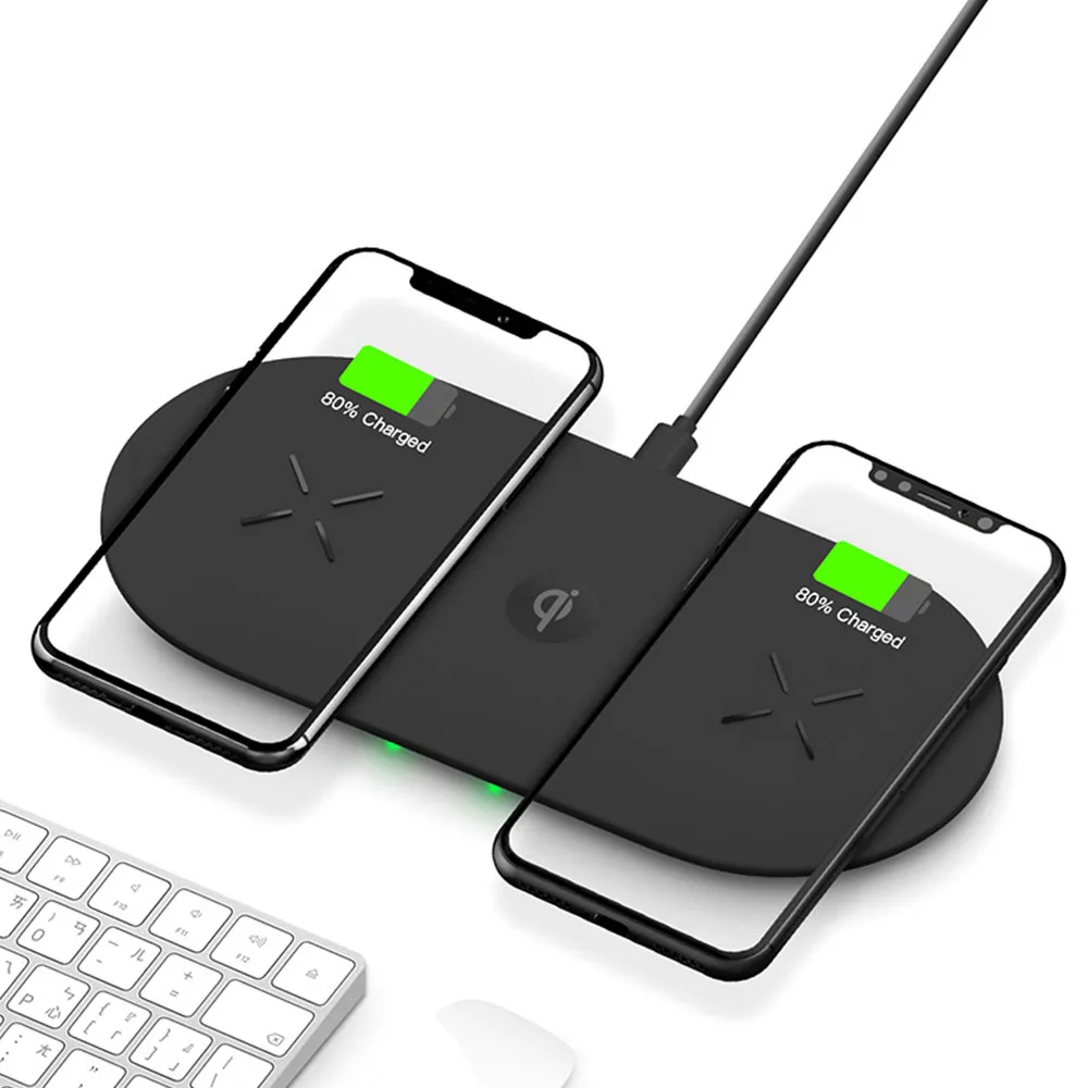 3in1 charging station 2 Phone Charger Pad Multiple Wireless Charger 3 Coil Wireless Charging Station for iPhone
3in1 charging station 2 Phone Charger Pad Multiple Wireless Charger 3 Coil Wireless Charging Station for iPhone