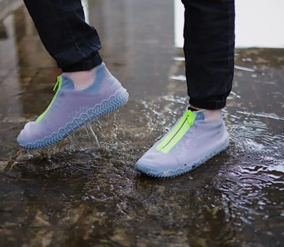 New fashion zipper design Outdoor Reusable Washable Waterproof Silicone Protective Shoe Covers
New fashion zipper design Outdoor Reusable Washable Waterproof Silicone Protective Shoe Covers