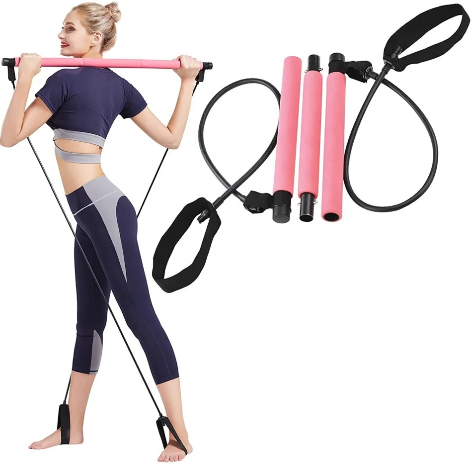 VigorPowerGear Pilates Bar Kit with Resistance Bands Home Gym Workout Equipment Fitness Equipment with Pilates Bar, Purple , pink,black,blue
VigorPowerGear Pilates Bar Kit with Resistance Bands Home Gym Workout Equipment Fitness Equipment with Pilates Bar, Purple , pink,black,blue