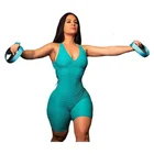 Sexy Yoga Fitness Wear Bum Lift Jumpsuits For Women