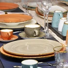 P&T Royal Ware New Design Table Top Smooth Glazed Round Ceramic Restaurant Hotel Plates Side Salad Plate