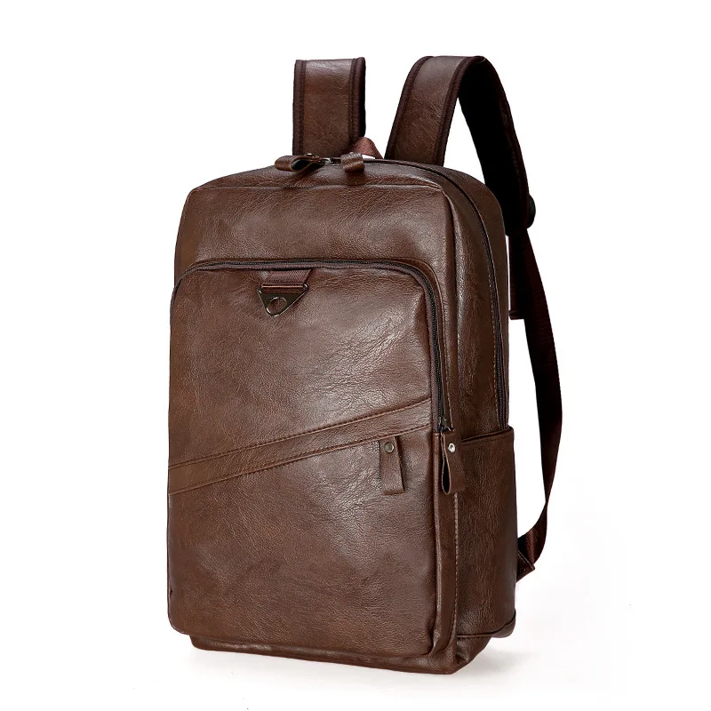 Creative Custom Pu Soft Leather Zipper Student Schoolbag Outdoor Business Sports Travel Computer Men's Backpack
Creative Custom Pu Soft Leather Zipper Student Schoolbag Outdoor Business Sports Travel Computer Men's Backpack