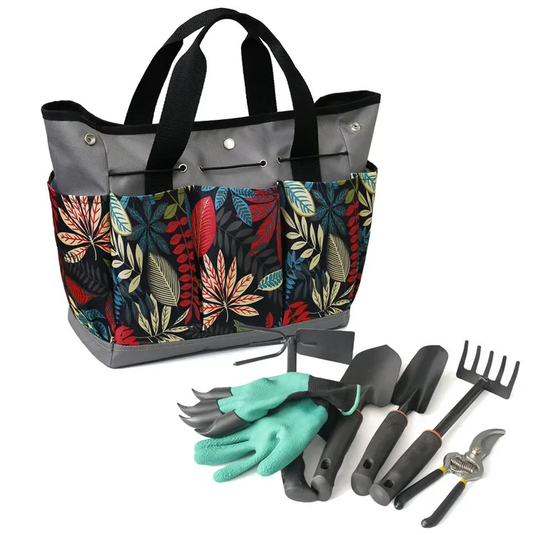 Portable Garden Tool Bag Durable 600D Oxford Outdoor Canvas Portable Tool Bag, Flower
Portable Garden Tool Bag Durable 600D Oxford Outdoor Canvas Portable Tool Bag, Flower
