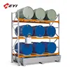Easy To Assemble Metal Industrial Oil Drums Stand / Oil Drums Storage Rack
