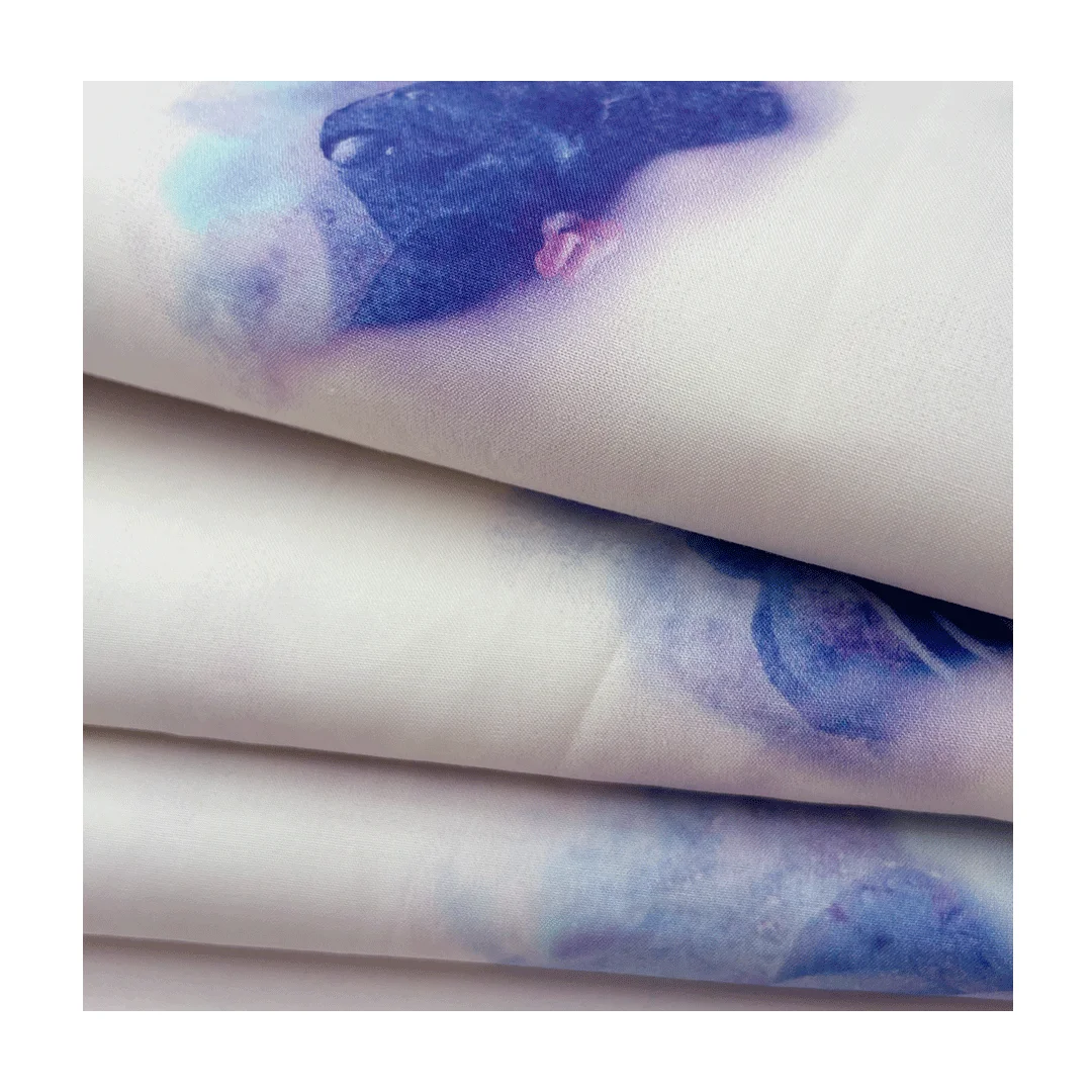Wholesale No MOQ Custom Design Digital Print 100% Cotton 60S Floral Plain Fabric For Dress Bedding
Wholesale No MOQ Custom Design Digital Print 100% Cotton 60S Floral Plain Fabric For Dress Bedding