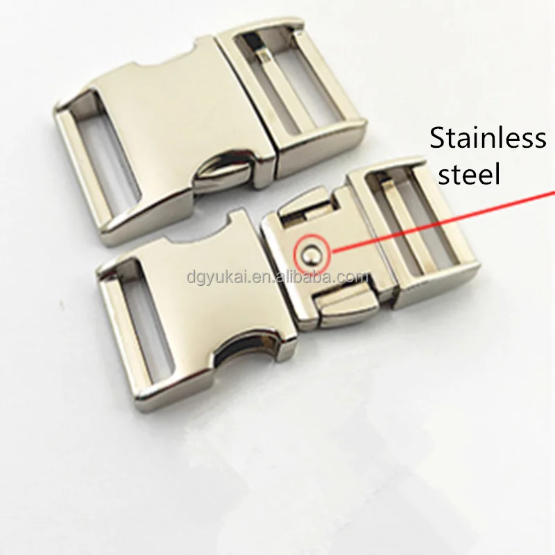 Hardware factory wholesale pet collar buckle webbing metal accessories, Customized color
Hardware factory wholesale pet collar buckle webbing metal accessories, Customized color