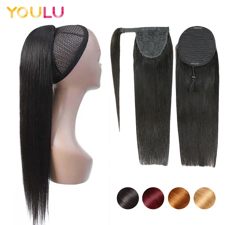 Real hair ponytail clip in straight water wave remy human hair extensions drawstring net for ponytail
Real hair ponytail clip in straight water wave remy human hair extensions drawstring net for ponytail