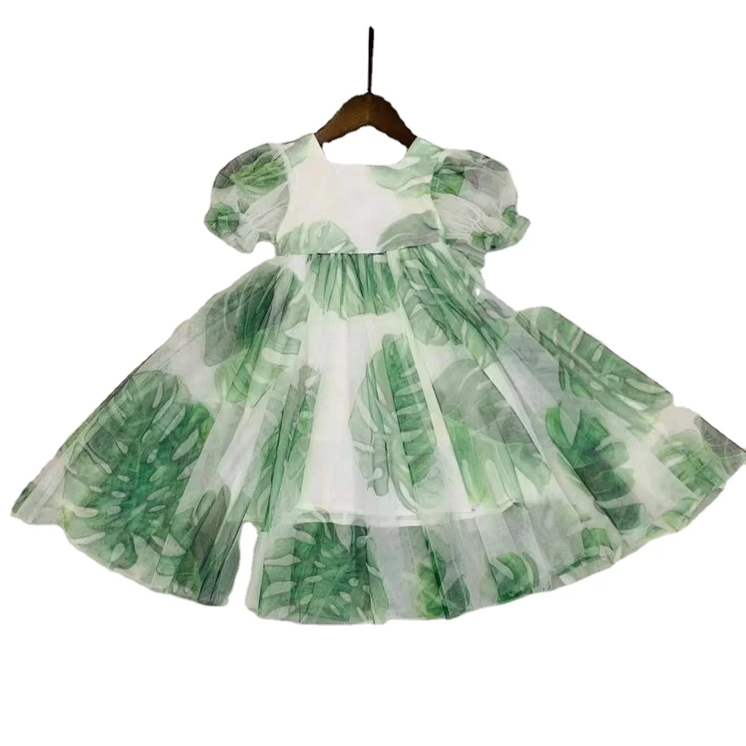 Designer clothes High-end children's clothing summer new girl dress flower chiffon silk big skirt temperament
Designer clothes High-end children's clothing summer new girl dress flower chiffon silk big skirt temperament