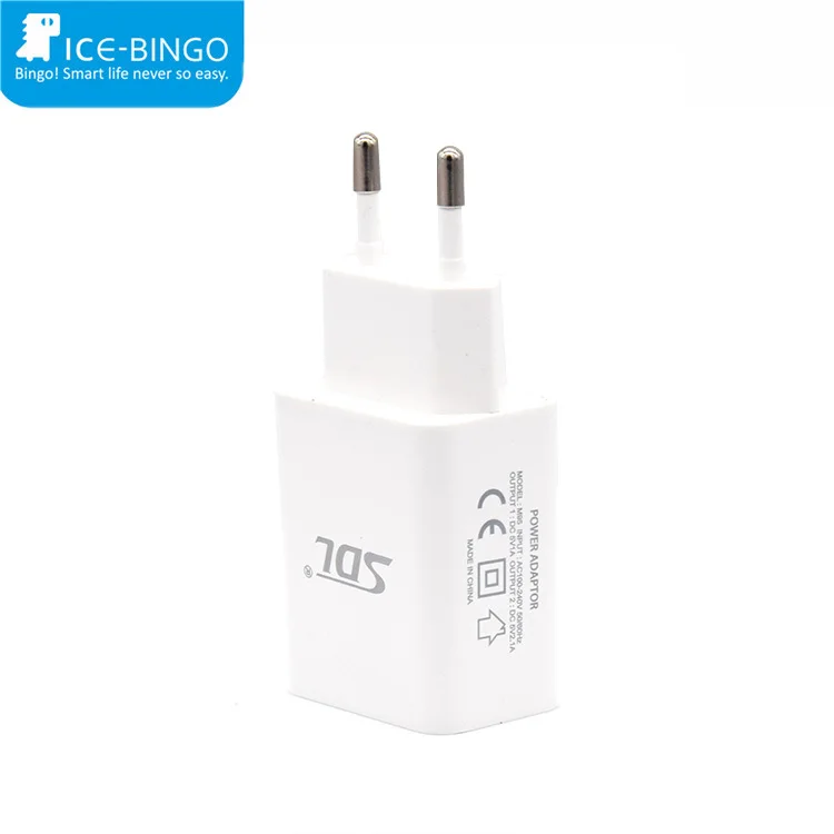 ICEBINGO CE Certificated Electronic Devices Wall Charger EU / US plug Dual Ports Usb Wall Charger, White / black
ICEBINGO CE Certificated Electronic Devices Wall Charger EU / US plug Dual Ports Usb Wall Charger, White / black