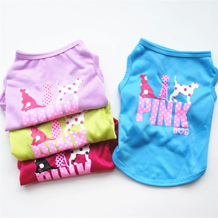 2021 Cute Polyester Cooling Small Pet dog Summer Clothes Pink Pet Accessories Vest, Picture shows
2021 Cute Polyester Cooling Small Pet dog Summer Clothes Pink Pet Accessories Vest, Picture shows