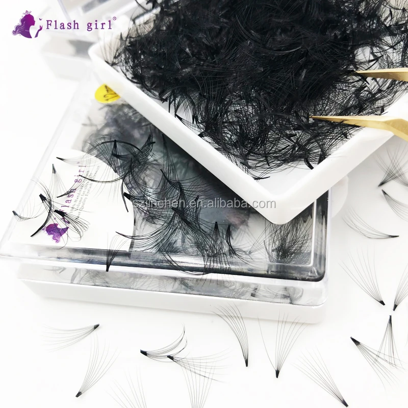 wholesale Flash girl premade fans 7D/8D 1000 fans in one box private label russia volume bulk lashes DHL free shipping, Black
wholesale Flash girl premade fans 7D/8D 1000 fans in one box private label russia volume bulk lashes DHL free shipping, Black