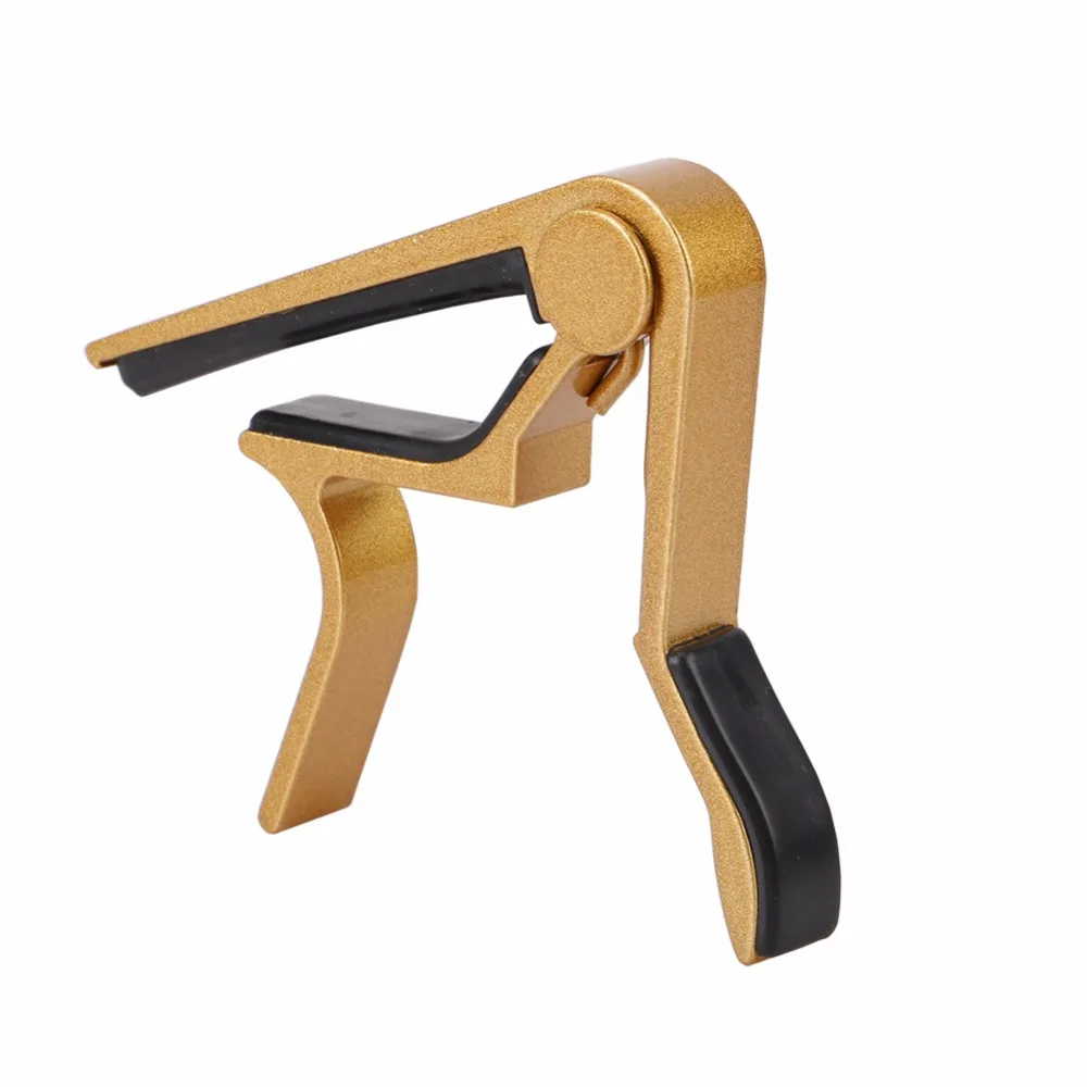 High Quality Aluminium Alloy Metal New Color  Guitar Capo Quick Change Clamp Key Acoustic Classic Guitar Capo For Tone Adjusting
