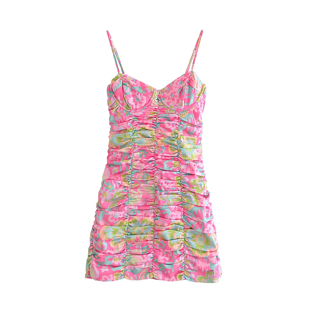 Pink multi color floral print back hollow out women sexy bodycon fashion summer mini dress
Pink multi color floral print back hollow out women sexy bodycon fashion summer mini dress