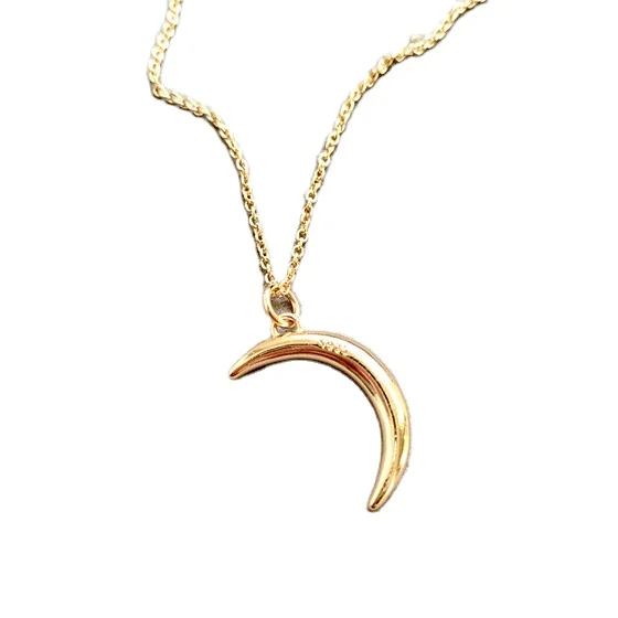 Gold Plated 925 Sterling Silver Cecent Moon Pendant Necklace, Gold/ silver/ rose gold
Gold Plated 925 Sterling Silver Cecent Moon Pendant Necklace, Gold/ silver/ rose gold