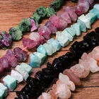Attractive Gift Drilled Amazonite Strawberry Ruby In Zoisite Crystal Quartz Chain Necklace