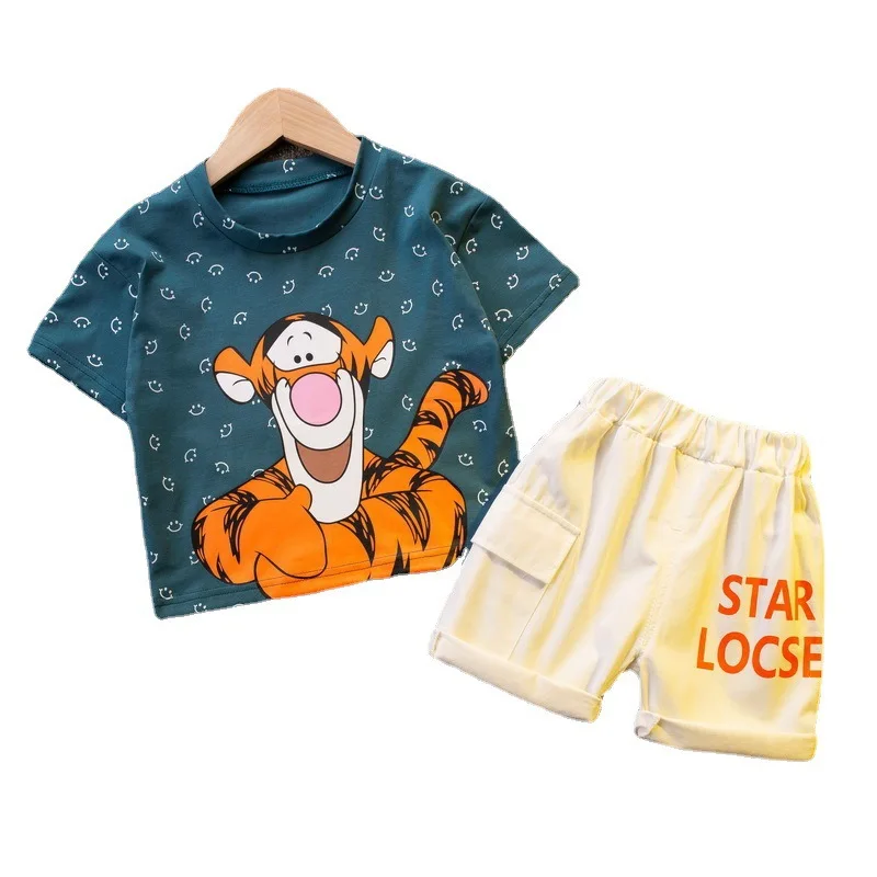 Summer new children's short sleeve suit 2021 cartoon kids suit summer Casual pants two piece suit boys' clothing sets, Pic shows
Summer new children's short sleeve suit 2021 cartoon kids suit summer Casual pants two piece suit boys' clothing sets, Pic shows