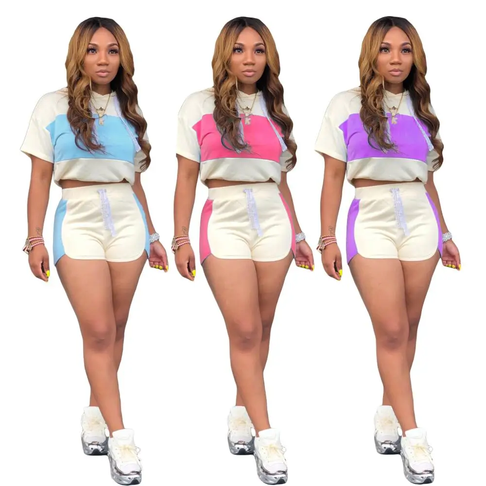 ML7220 2021 new arrival spring summer two piece ladies set short sleeves sweatsuit casual 2 piece women clothing set
ML7220 2021 new arrival spring summer two piece ladies set short sleeves sweatsuit casual 2 piece women clothing set