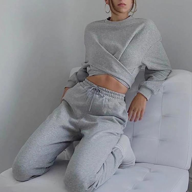 Fast Shipping Streetwear Back Lace-Up Designed Hoodies Female Tops Poleras Gray Long Sleeve Pullover Hoodie
Fast Shipping Streetwear Back Lace-Up Designed Hoodies Female Tops Poleras Gray Long Sleeve Pullover Hoodie
