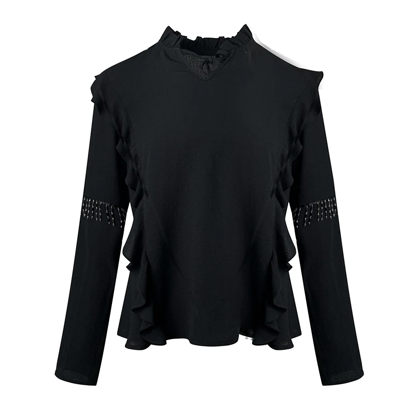 hot sale Ladies black fashion casual chiffon lace stand collar shirt long sleeve shirt own factory women dress shirt
hot sale Ladies black fashion casual chiffon lace stand collar shirt long sleeve shirt own factory women dress shirt