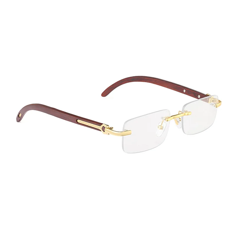 2021 New Style Popular High Quality Rimless Wood Frame Glasses Square Wooden Sunglasses, 4 colors
2021 New Style Popular High Quality Rimless Wood Frame Glasses Square Wooden Sunglasses, 4 colors