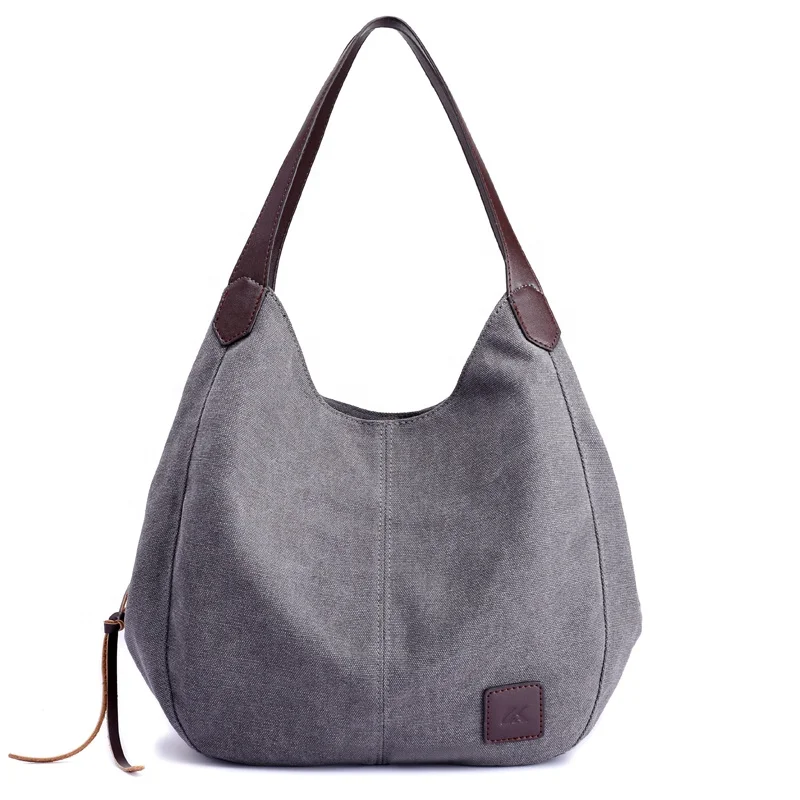 Fashion Women's Multi-pocket Cotton Canvas Handbags Shoulder Bags Totes Purses
Fashion Women's Multi-pocket Cotton Canvas Handbags Shoulder Bags Totes Purses