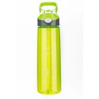 Large-capacity sports straw cup outdoor sports plastic convenient creative plastic water bottle