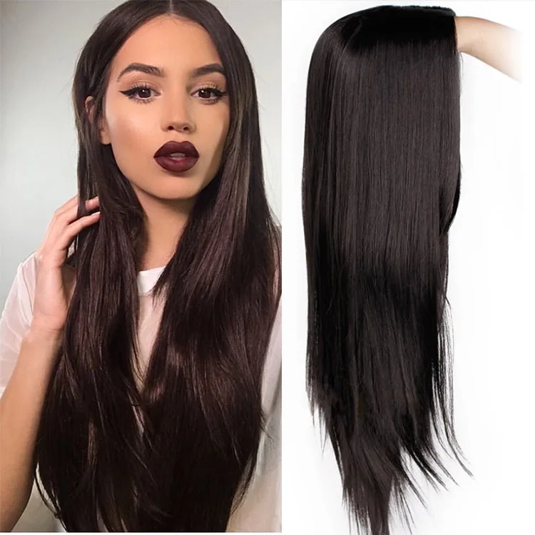 Black Synthetic Straight Long Wavy Hair Wig Middle Part Heat Resistant Fiber No Lace Wig for Women Natural Looking High Quality
Black Synthetic Straight Long Wavy Hair Wig Middle Part Heat Resistant Fiber No Lace Wig for Women Natural Looking High Quality