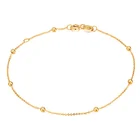 Fashion 925 Sterling Silver Ball Beads Bracelet for Women