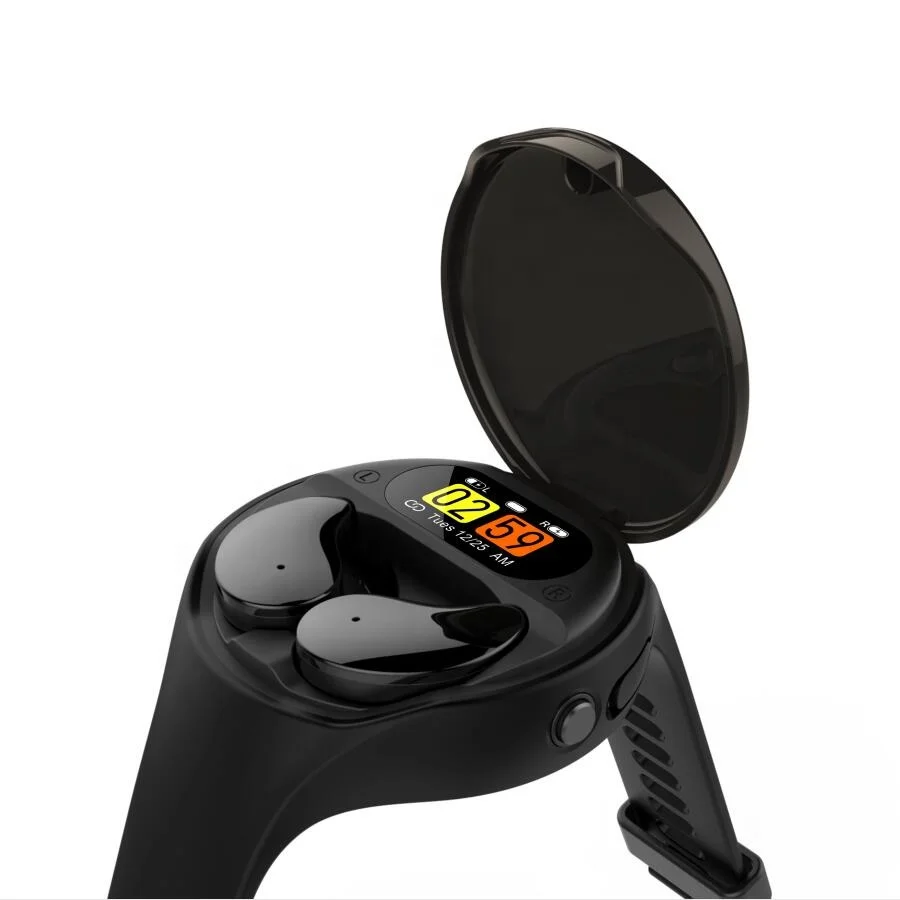 All in one TWS BLE headphones wireless and smart watch with charging bank integration
All in one TWS BLE headphones wireless and smart watch with charging bank integration