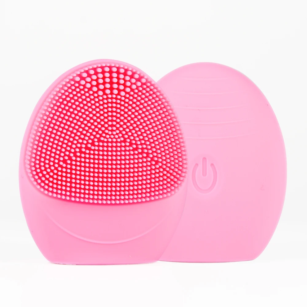 mini removable battery stable frequency silicone facial brush electric cleanser face brush electronic face cleansing brush, Green/pink
mini removable battery stable frequency silicone facial brush electric cleanser face brush electronic face cleansing brush, Green/pink