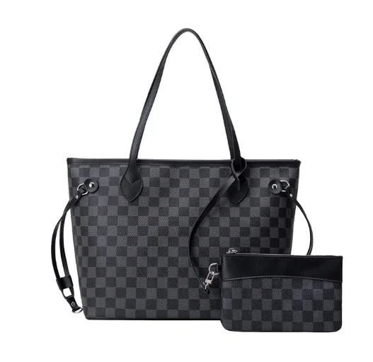 Printed Plaid women's tote bag with large capacity Neverfull shopping bag, Customized color
Printed Plaid women's tote bag with large capacity Neverfull shopping bag, Customized color