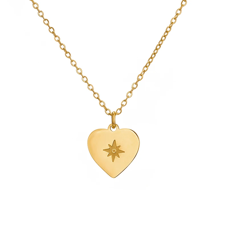 New Popular Stainless Steel Gold Classic Heart Pendant Necklace For Women Jewelry Christmas Gift wholesale, 1colors
New Popular Stainless Steel Gold Classic Heart Pendant Necklace For Women Jewelry Christmas Gift wholesale, 1colors