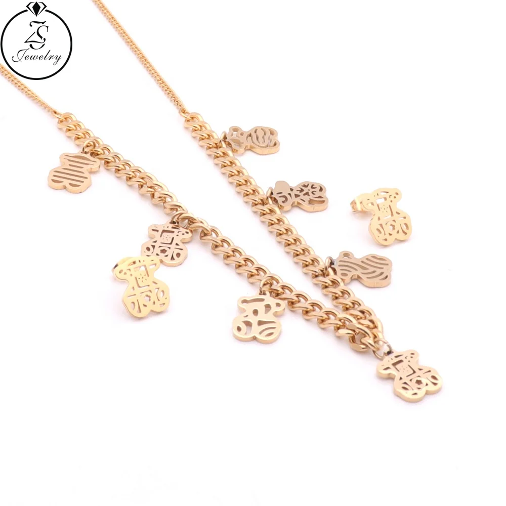 Gold Color Earring Set Gold Plated Jewelry Women Thick Gold Chain Necklace Set New Arrival
Gold Color Earring Set Gold Plated Jewelry Women Thick Gold Chain Necklace Set New Arrival
