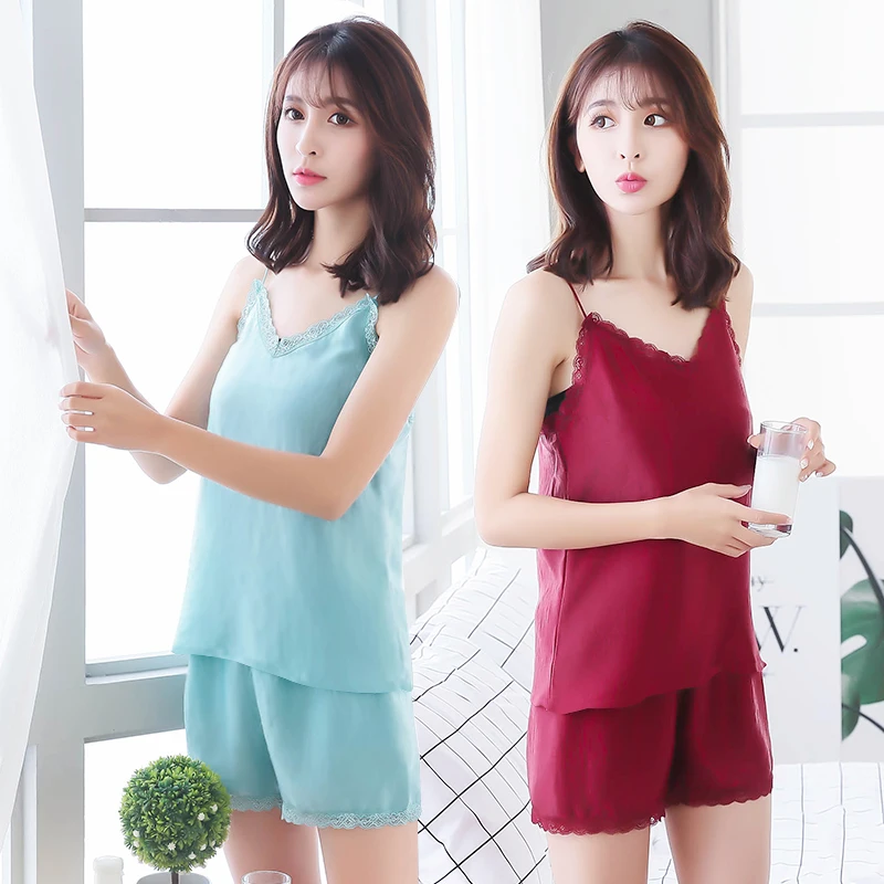 High quality Two pieces polyester Lace Sleepwear for girl sleep night wear and Nightgown Set, Black, white, burgundy, beige,blue 
High quality Two pieces polyester Lace Sleepwear for girl sleep night wear and Nightgown Set, Black, white, burgundy, beige,blue
