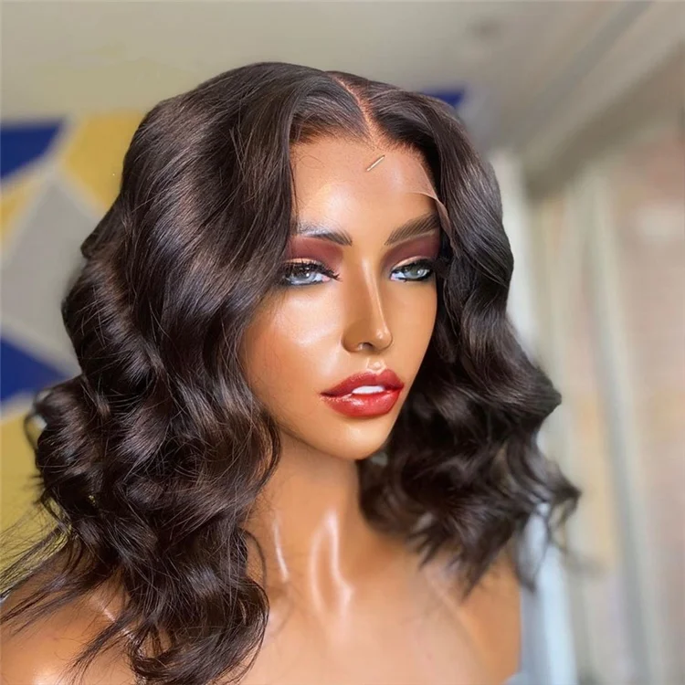 Natural Black Color Brazilian Hair 13*4 Lace 150% Density Body Wave Human Hair Lace Wig for Women
Natural Black Color Brazilian Hair 13*4 Lace 150% Density Body Wave Human Hair Lace Wig for Women