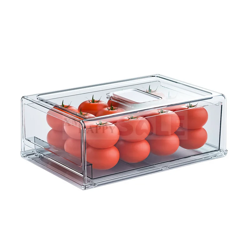 1158 Extra Large Size Refrigerator Fresh Keeping Drawer Type Transparent Plastic Multifunctional PET Storage Box
1158 Extra Large Size Refrigerator Fresh Keeping Drawer Type Transparent Plastic Multifunctional PET Storage Box