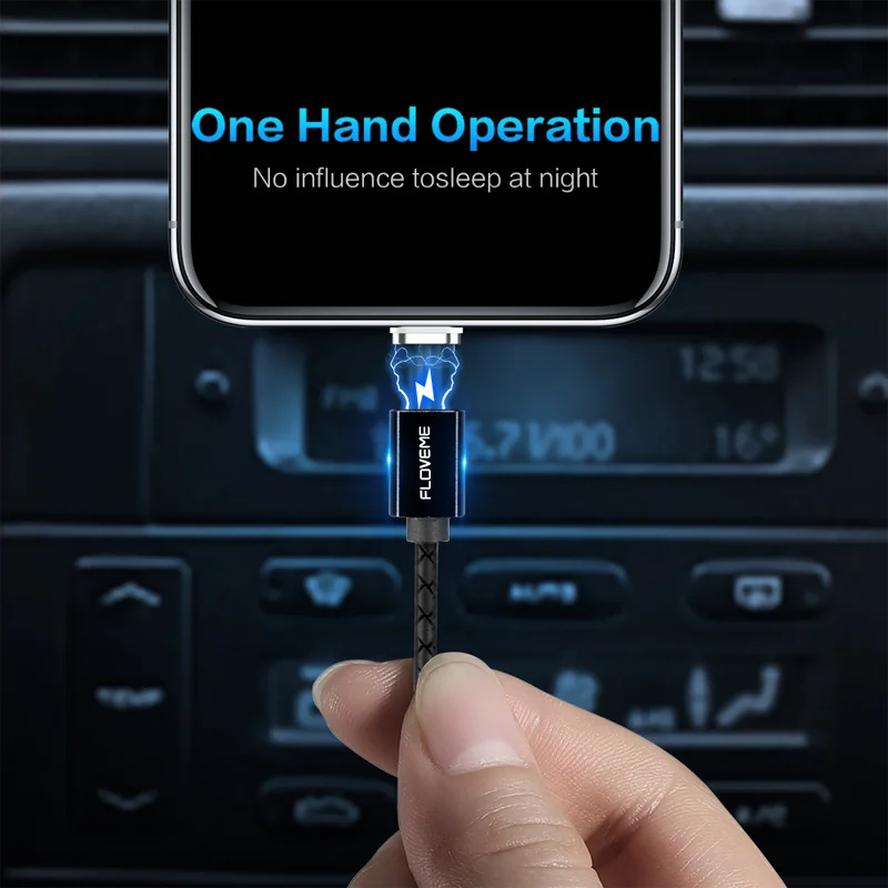 3 in 1 Power USB C Magnetic Charging Cable Data Lade Kabel Micro USB FOR iPhone - ANKUX.COM