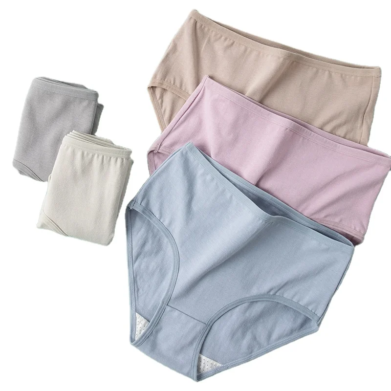 Factory Wholesale Breathable Big Size Solid Ladies Underwear Seamless Female Lingerie High Waist Slim Cotton Women's Panties
Factory Wholesale Breathable Big Size Solid Ladies Underwear Seamless Female Lingerie High Waist Slim Cotton Women's Panties