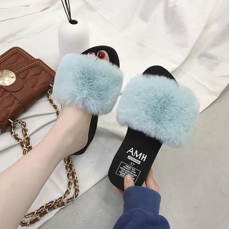 New Fashion Women's sandals Warm Faux Fur Fluffy slides Winter Fuzzy Indoor Home platform Plush Slippers for Women, White, blue, black, pink, brown, gray
New Fashion Women's sandals Warm Faux Fur Fluffy slides Winter Fuzzy Indoor Home platform Plush Slippers for Women, White, blue, black, pink, brown, gray