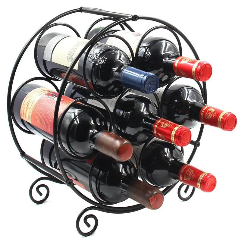 In Stock Fast dispatch Modern Folding Wine Rack Table black 7 Bottles Metal Wine Storage Holders Stands Decorative
In Stock Fast dispatch Modern Folding Wine Rack Table black 7 Bottles Metal Wine Storage Holders Stands Decorative