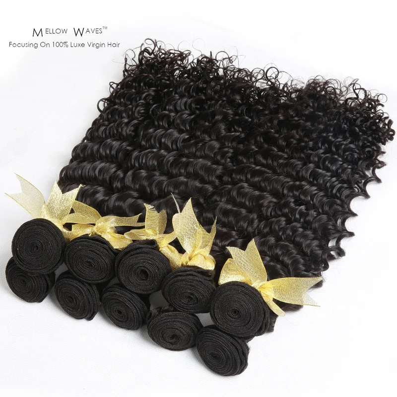Mellow Waves Wholesale Price High Quality Ladies' Hair Kinky Curly Human Hair Bundle Curls Indian Original Remy Hair For Beauty
Mellow Waves Wholesale Price High Quality Ladies' Hair Kinky Curly Human Hair Bundle Curls Indian Original Remy Hair For Beauty