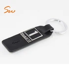 Hot selling leather key chain with custom printed logo for sale