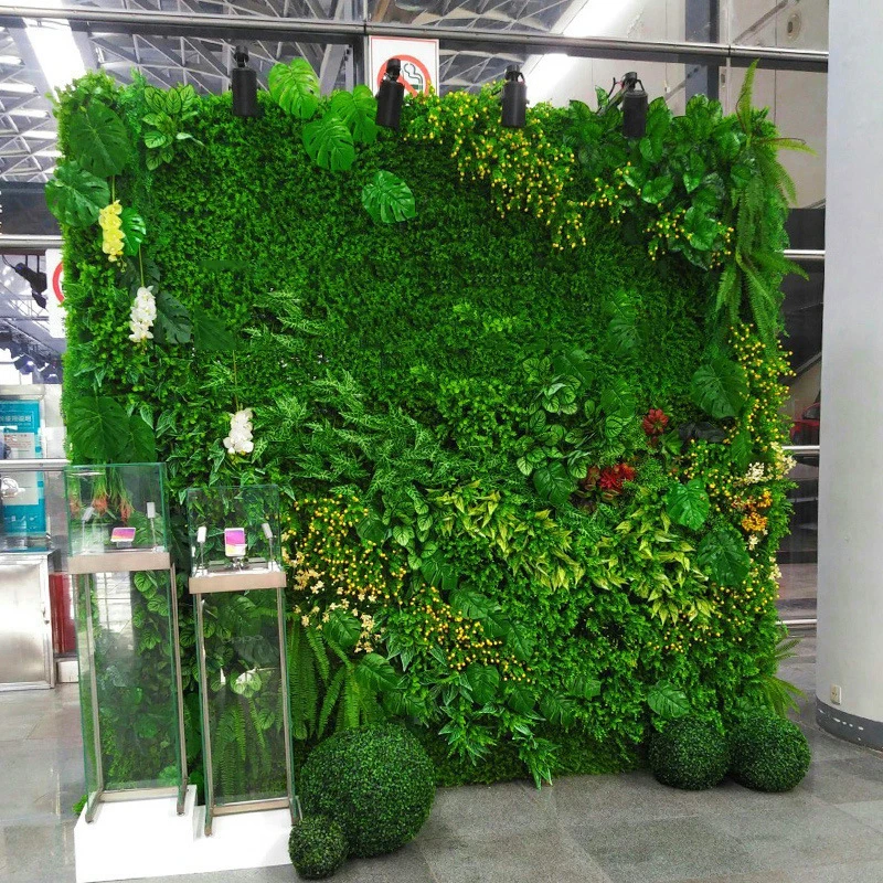 M-FW143 Artificial grass wall with flowers hanging plant wall artificial grass wall backdrop for home decor
M-FW143 Artificial grass wall with flowers hanging plant wall artificial grass wall backdrop for home decor