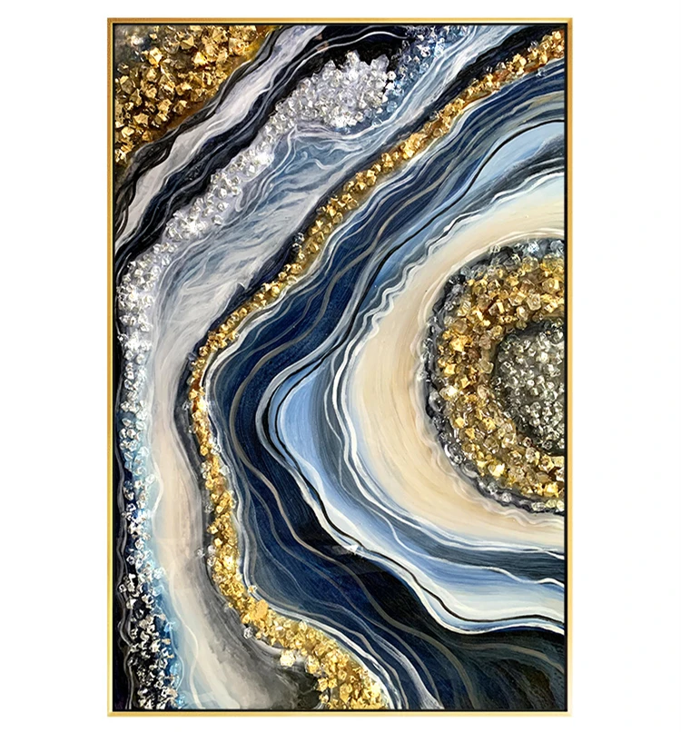 Villa/Shop/Restaurant Modern Luxury Abstract 3D Crystal Porcelain Painting Wall Art
Villa/Shop/Restaurant Modern Luxury Abstract 3D Crystal Porcelain Painting Wall Art