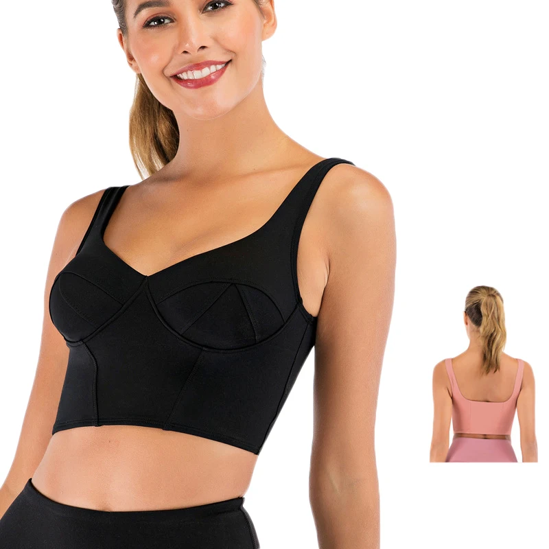 Sexy sports bra women fitness crop top quick dry running gym workout breathable underwear
Sexy sports bra women fitness crop top quick dry running gym workout breathable underwear