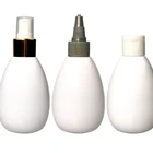 120ml 4oz Egg shape PET plastic bottle cream containers and packaging Foaming Soap Pump bottle