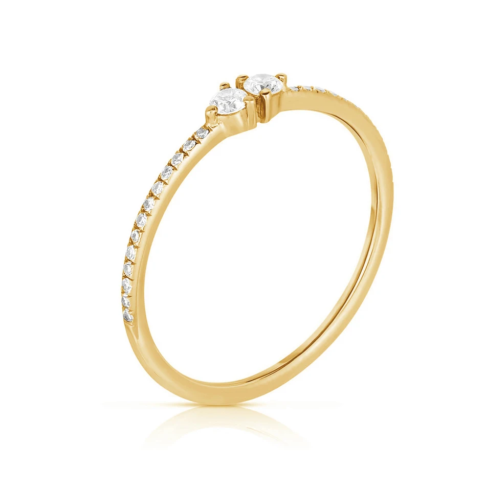wholesale gold jewelry trendy 925 sterling silver minimalist ring 18k gold plated ring with double zircons
wholesale gold jewelry trendy 925 sterling silver minimalist ring 18k gold plated ring with double zircons