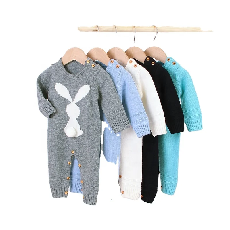 Mimixiong Wholesale Best Hot Sale Knitted Baby Romper Bunny Toddler Baby Wear Infant Clothing OEM Factory Price, As picture
Mimixiong Wholesale Best Hot Sale Knitted Baby Romper Bunny Toddler Baby Wear Infant Clothing OEM Factory Price, As picture