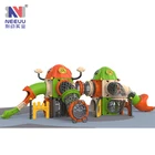 LY04501 Rocket knight series play structure school outside playing equipment cheap outdoor playground kids slides