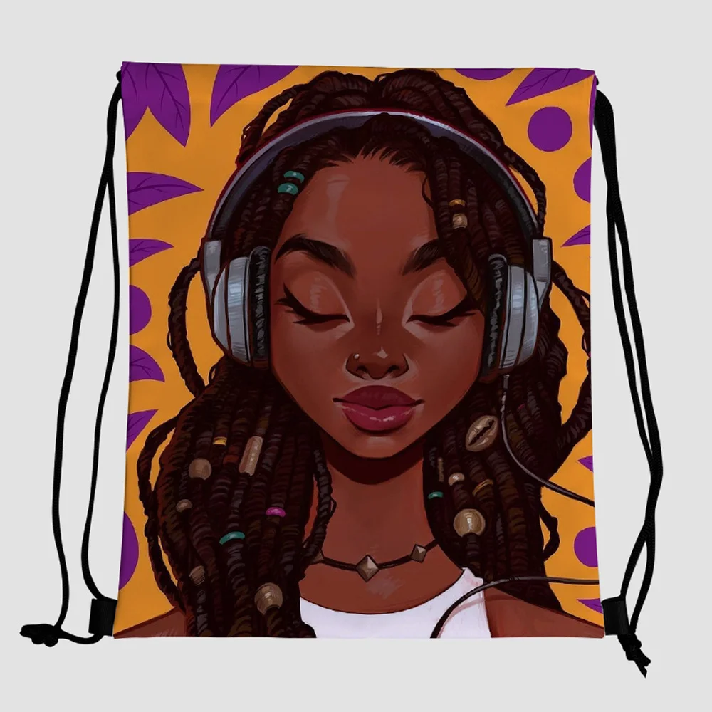 2021 custom logo polyester drawstring Black Art African Girl backpack kids bag sport waterproof wholesalefor ladies men tote bag
2021 custom logo polyester drawstring Black Art African Girl backpack kids bag sport waterproof wholesalefor ladies men tote bag